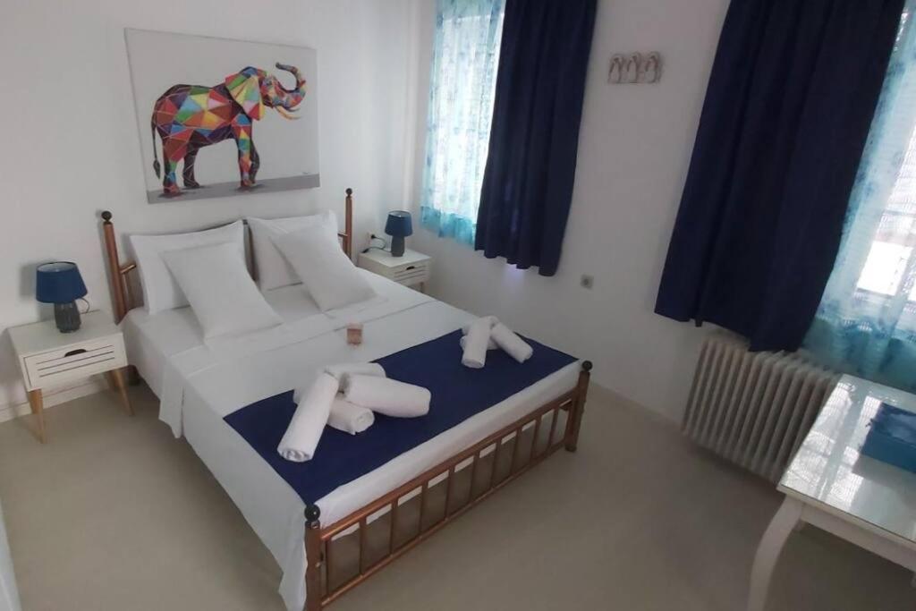 Syros Stone Yard House Villa Ermoupoli Buitenkant foto